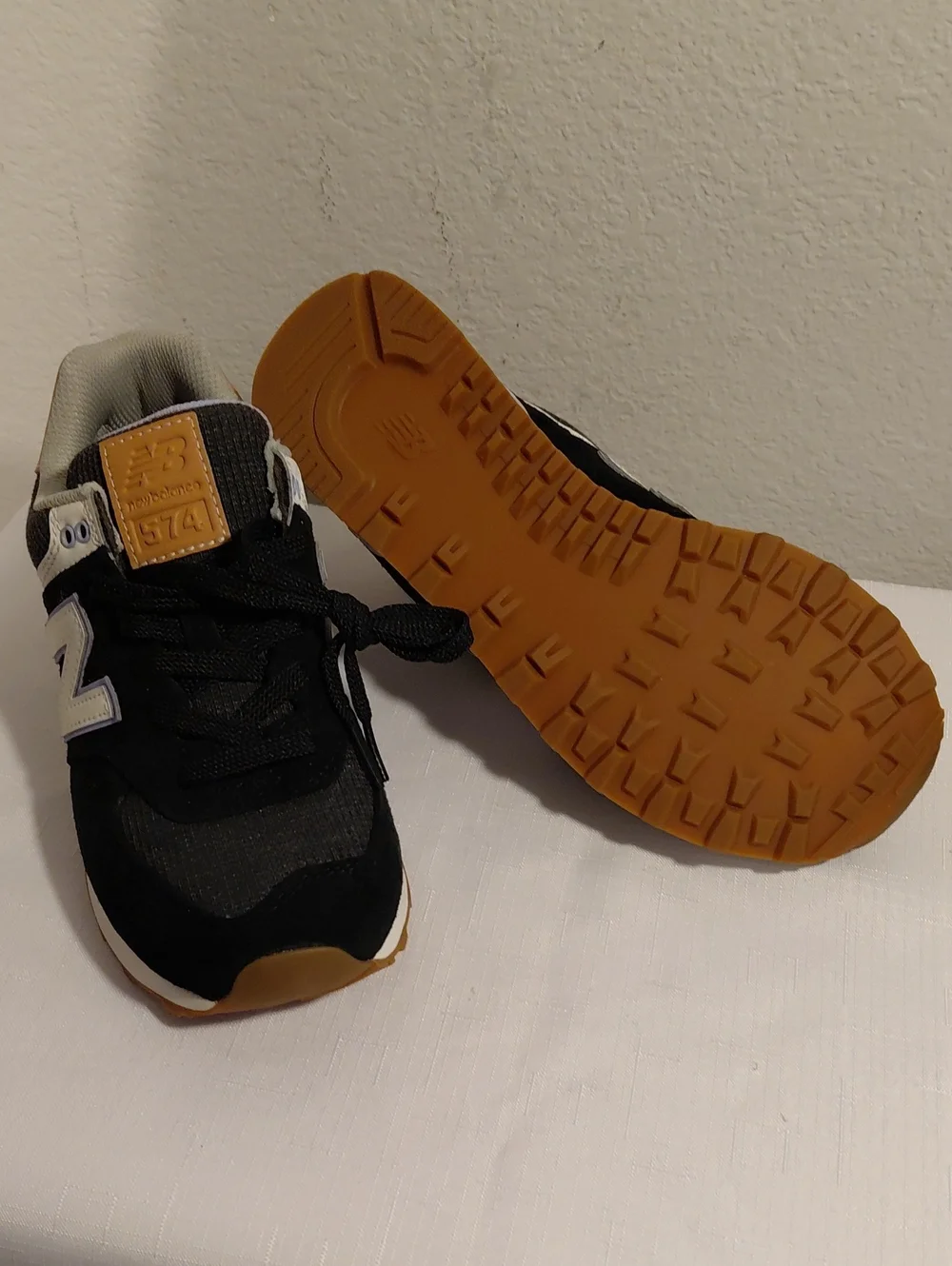 New Balance Black 574 Sneakers